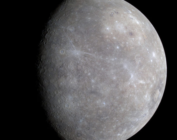 The planet Mercury