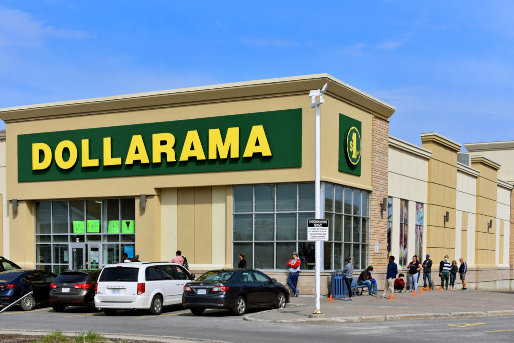 In historic first, Dollarama opens second cash The Beaverton